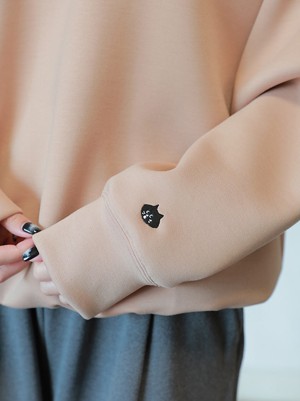 #1206✨✨NYA 刺繡貓 🐱連帽女裝衛衣