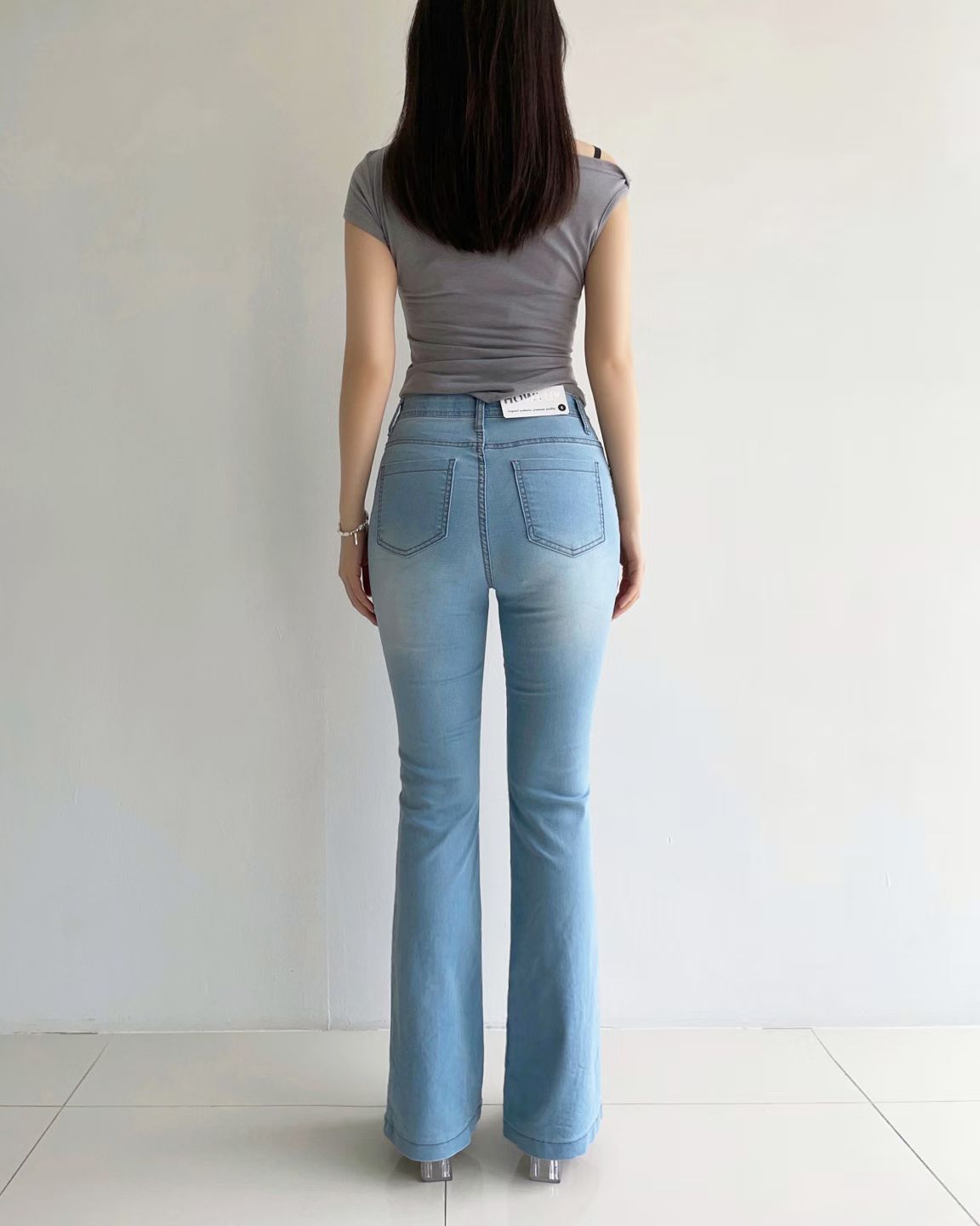 0606👖👖韓國直送 🇰🇷 Howluk🌻 No.6086-1 - 夏季喇叭褲