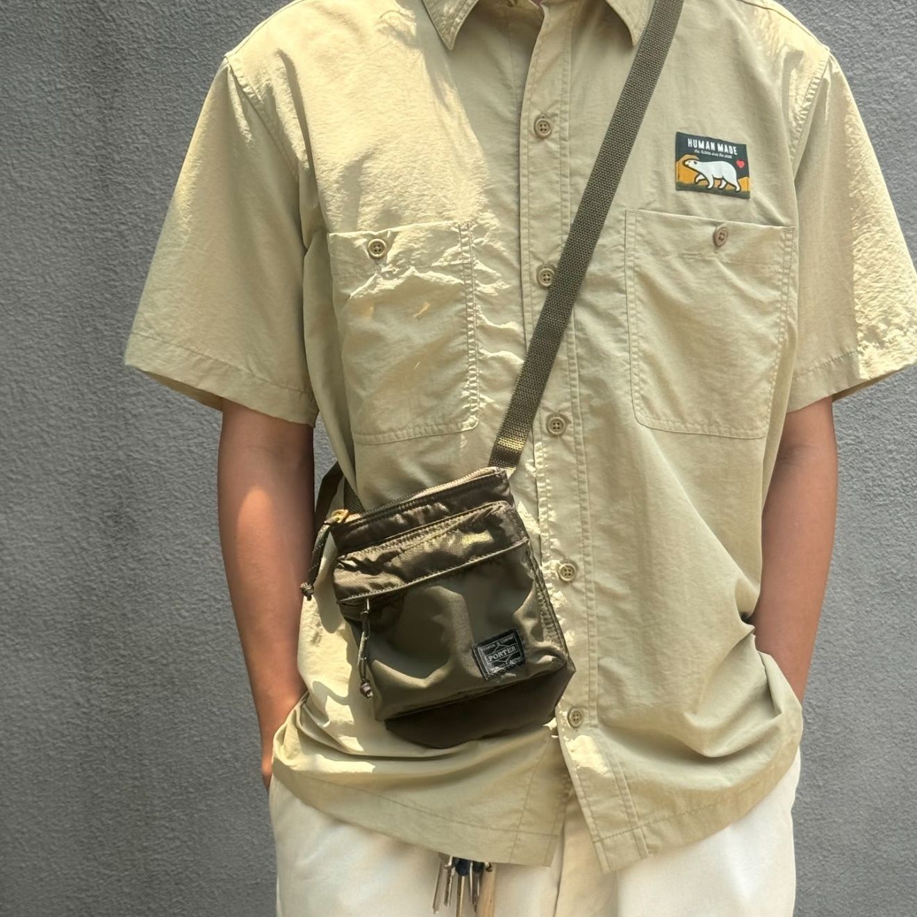 0600👜👜PORTER Tokyo Force Shoulder Punch Bag🔥 堅靚價
