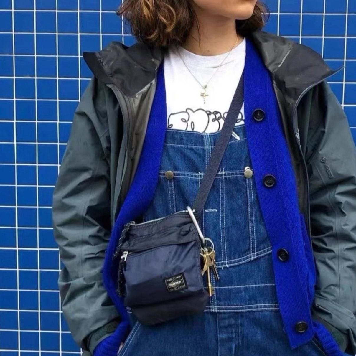0600👜👜PORTER Tokyo Force Shoulder Punch Bag🔥 堅靚價