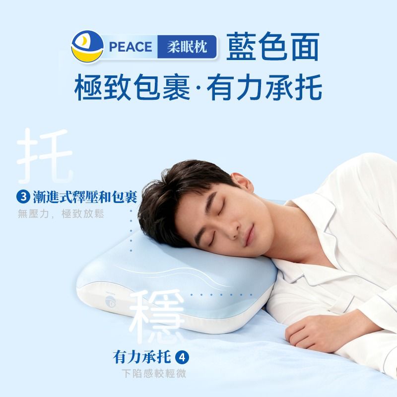 0610💖💖日本 DEAR.MIN 雲感多重軟芯柔托緩壓 Peace 柔眠枕