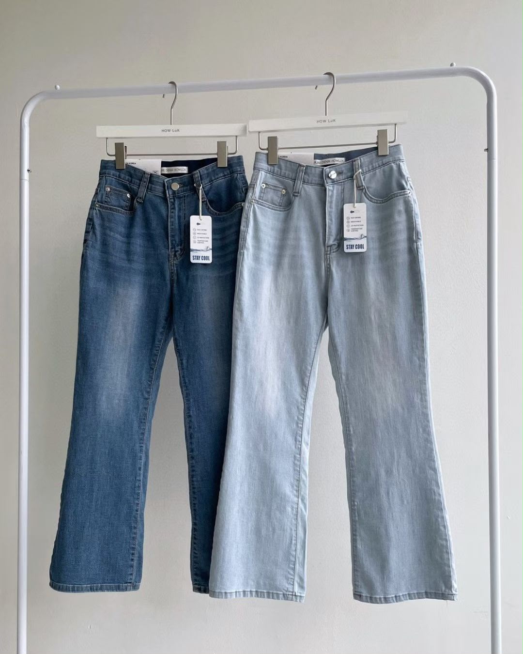 0619👖👖韓國直送 🇰🇷 Howluk★ No.3092 - 夏季9分喇叭褲