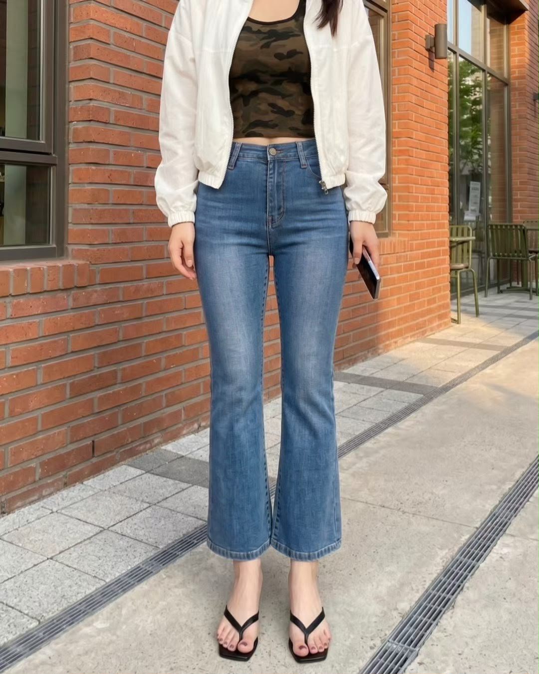 0619👖👖韓國直送 🇰🇷 Howluk★ No.3092 - 夏季9分喇叭褲