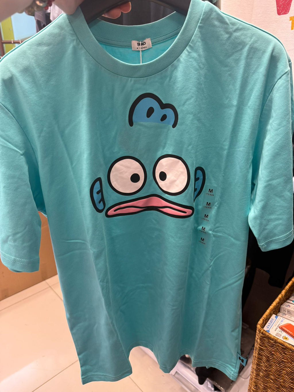 0620🧸SPAO🧸韓國專門店/SPAO x 水怪 HANGYODON聯名短䄂衫