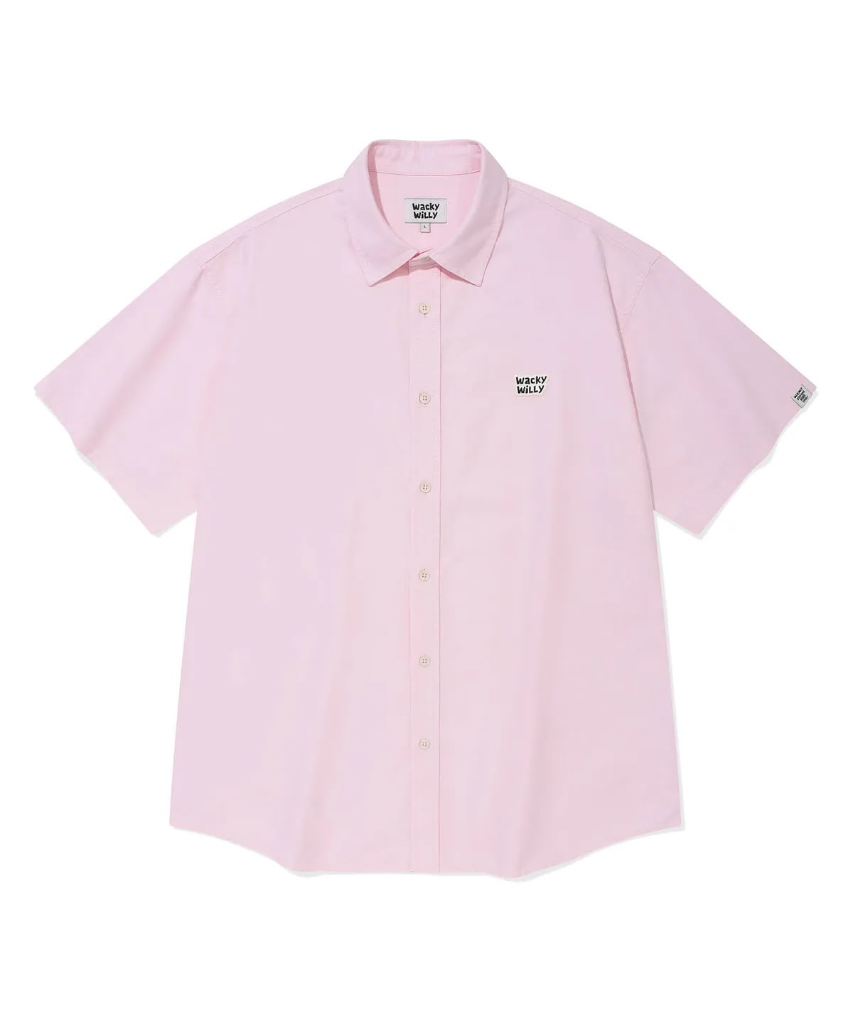 0703🥰🥰🇰🇷爆紅品牌 Wacky Willy 小火人Wappen Oxford short-sleeve shirt&nbsp;