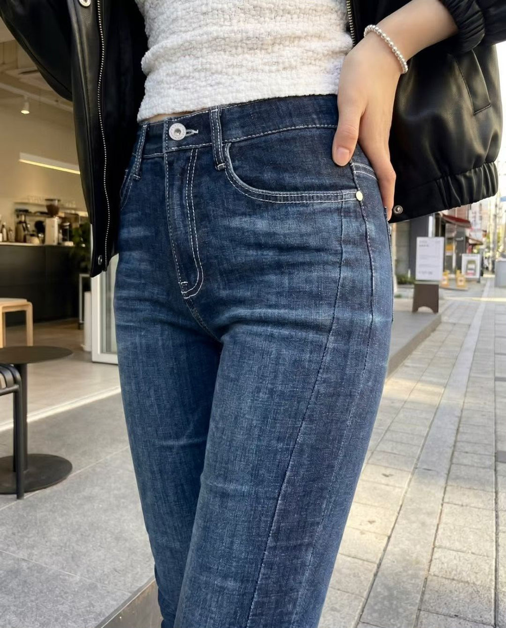 0718👖👖Howluk 👍🏻韓國最新出🆕🌻 No.3094 夏季藍色小腳褲