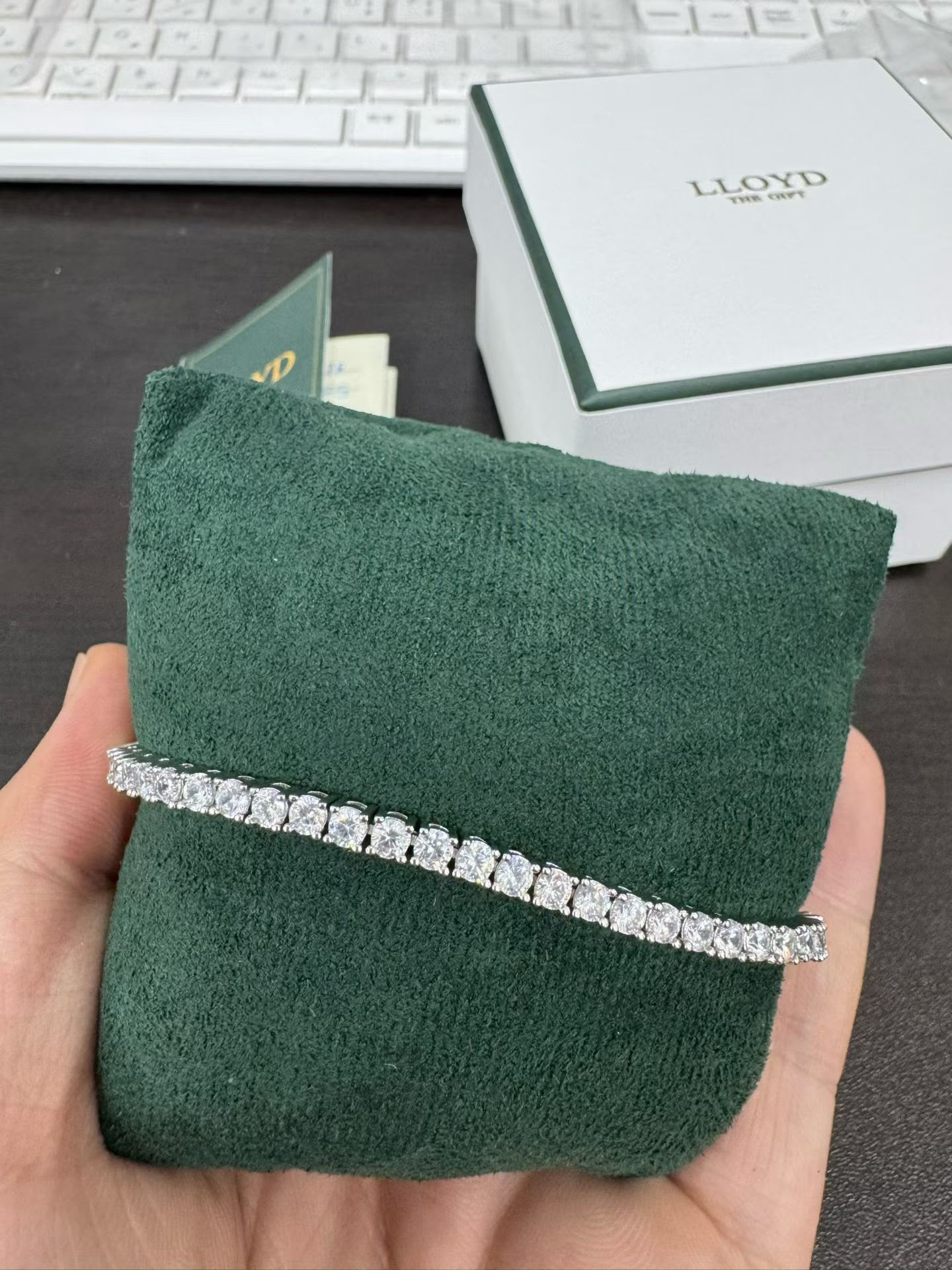 0720✨爆款✨爆款✨ 韓國爆紅品牌🇰🇷LLOYD 經典款 ✨Tennis Bracelet 手鍊 3mm