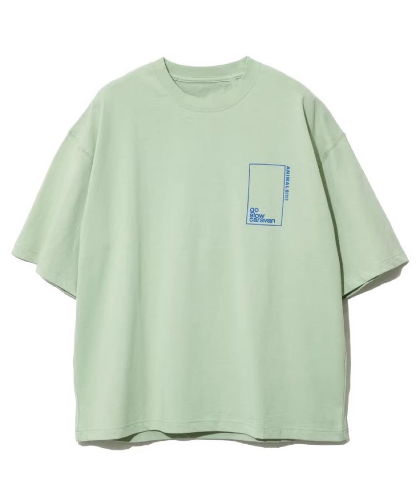 0724👕👕✨ go slow caravan 印花短袖恤