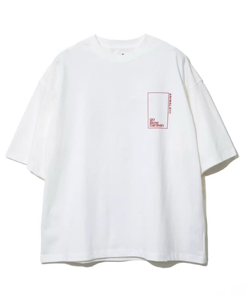 0724👕👕✨ go slow caravan 印花短袖恤