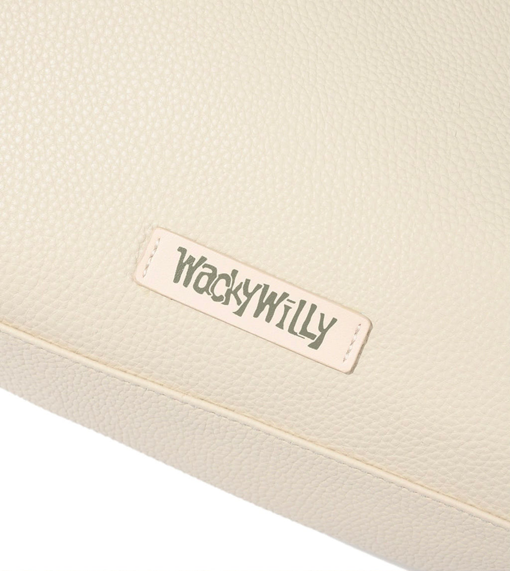 0818👜👜韓國爆紅品牌🇰🇷Wacky Willy 小火人韓國專門店 TYPHOGRAPHY & SQURE CROSSBAG 再送你限定小小包