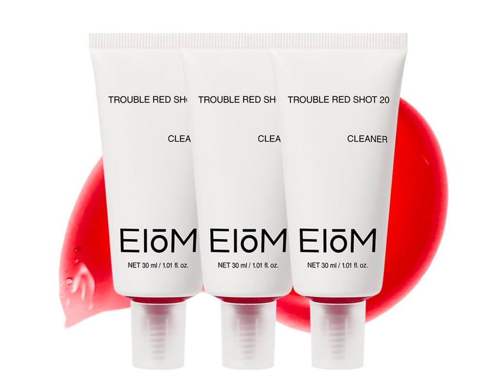 0820😍😍韓國 🇰🇷 爆紅 EIOM 🆕EIOM Trouble Red Shot 20 Clearer 30ml x 3 pcs