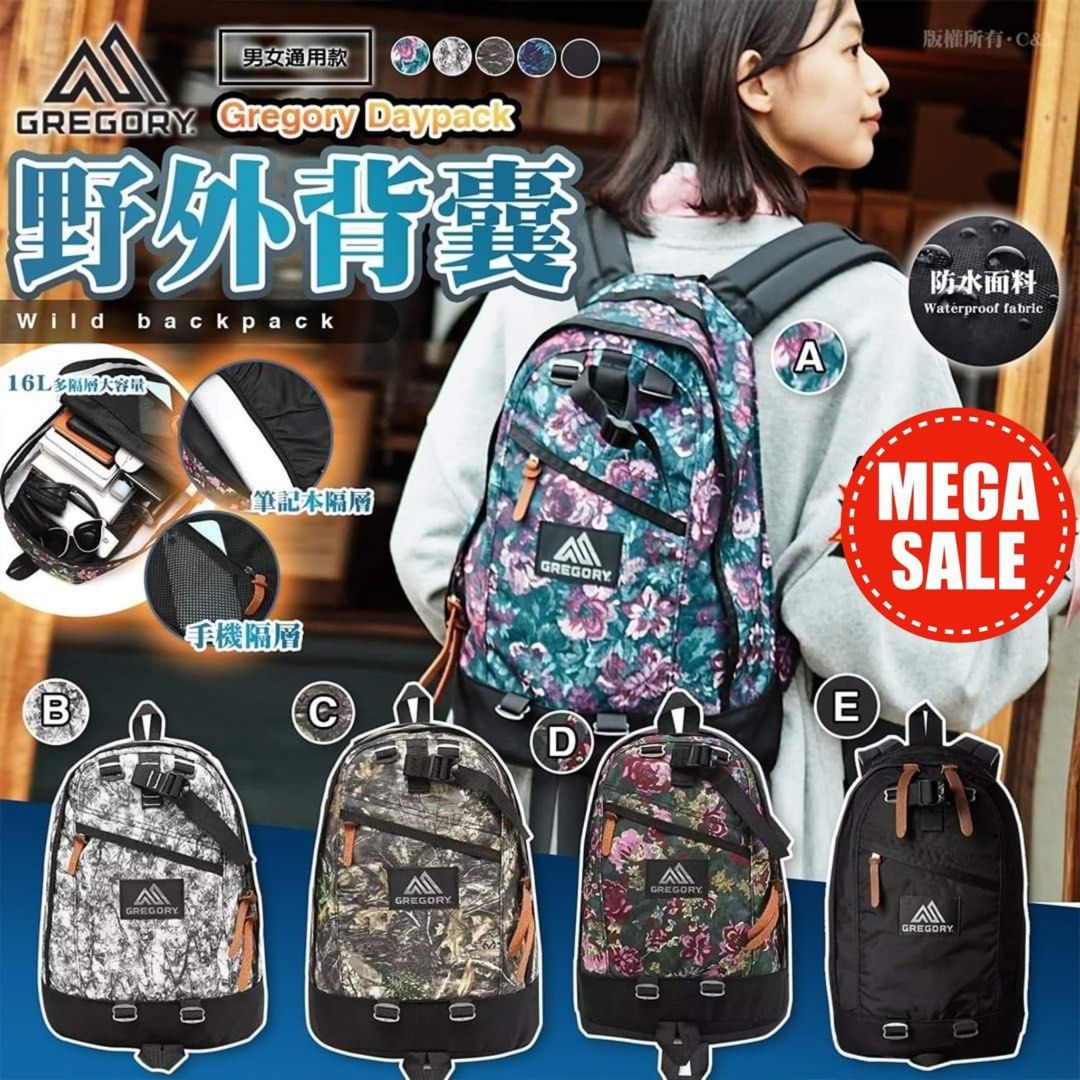 0829🎒🎒Gregory Daypack 背囊16L