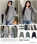 0910🧥🧥韓國🇰🇷直送 秋季女裝有帽衫 (SF0026)