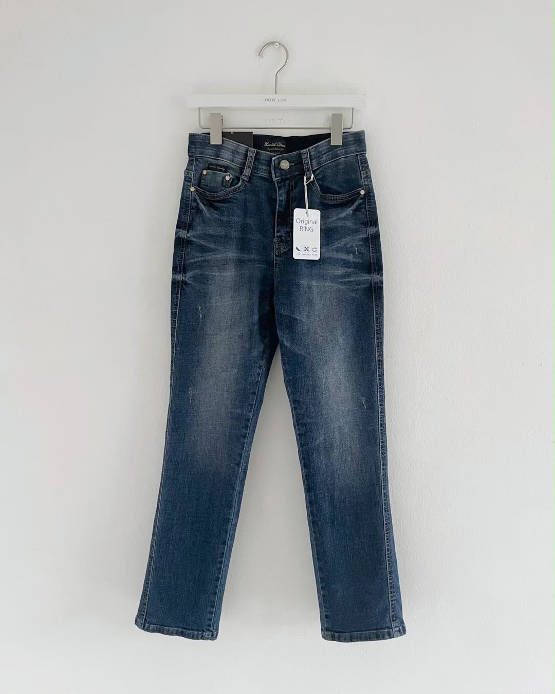 0916👖👖韓國🇰🇷直送 Howluk🍂&nbsp; No.6511 - 秋季壓紋修身直筒褲