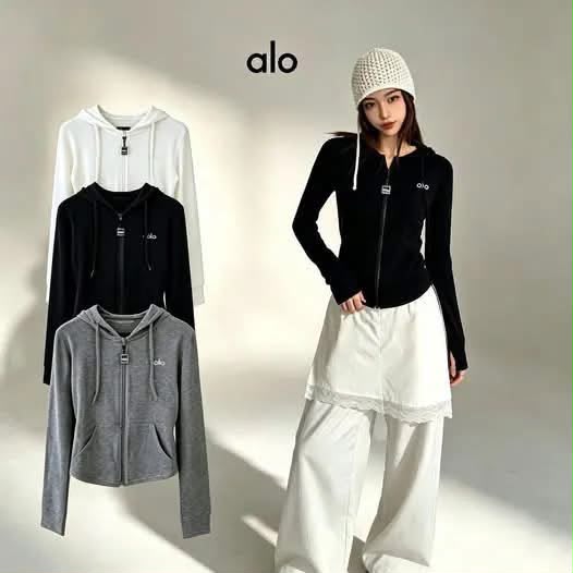 1010🧥🧥Alo Yoga Accolade 拉鍊連帽外套