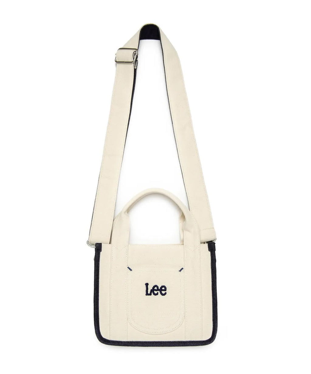 *1020‼️突發半價再折‼️ LEE 韓國專門店  LEE燈芯絨 / 牛仔布方形兩用手提袋