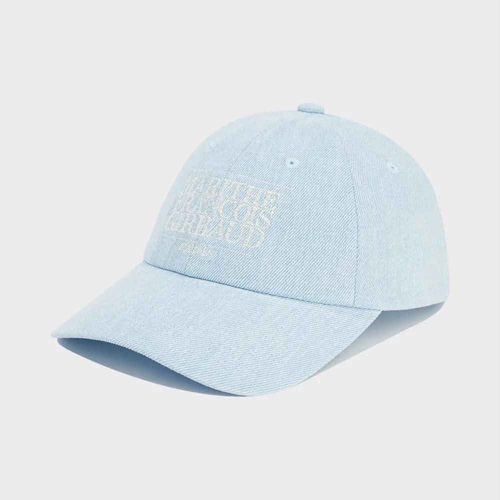 *1025🧢🧢牛仔色 CAP MARITHE FRANCOIS GIRBAUD🤣 SMALL CLASSIC LOGO WASHING CAP