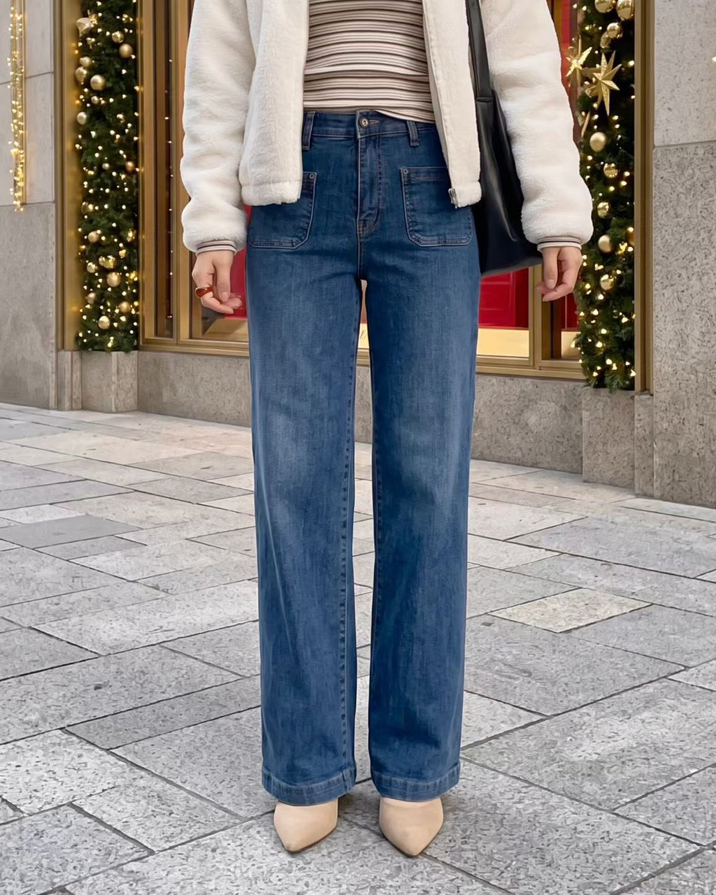 *1027👖👖韓國🇰🇷直送 Howluk☃️ No.3558&nbsp; 冬季加絨直筒褲