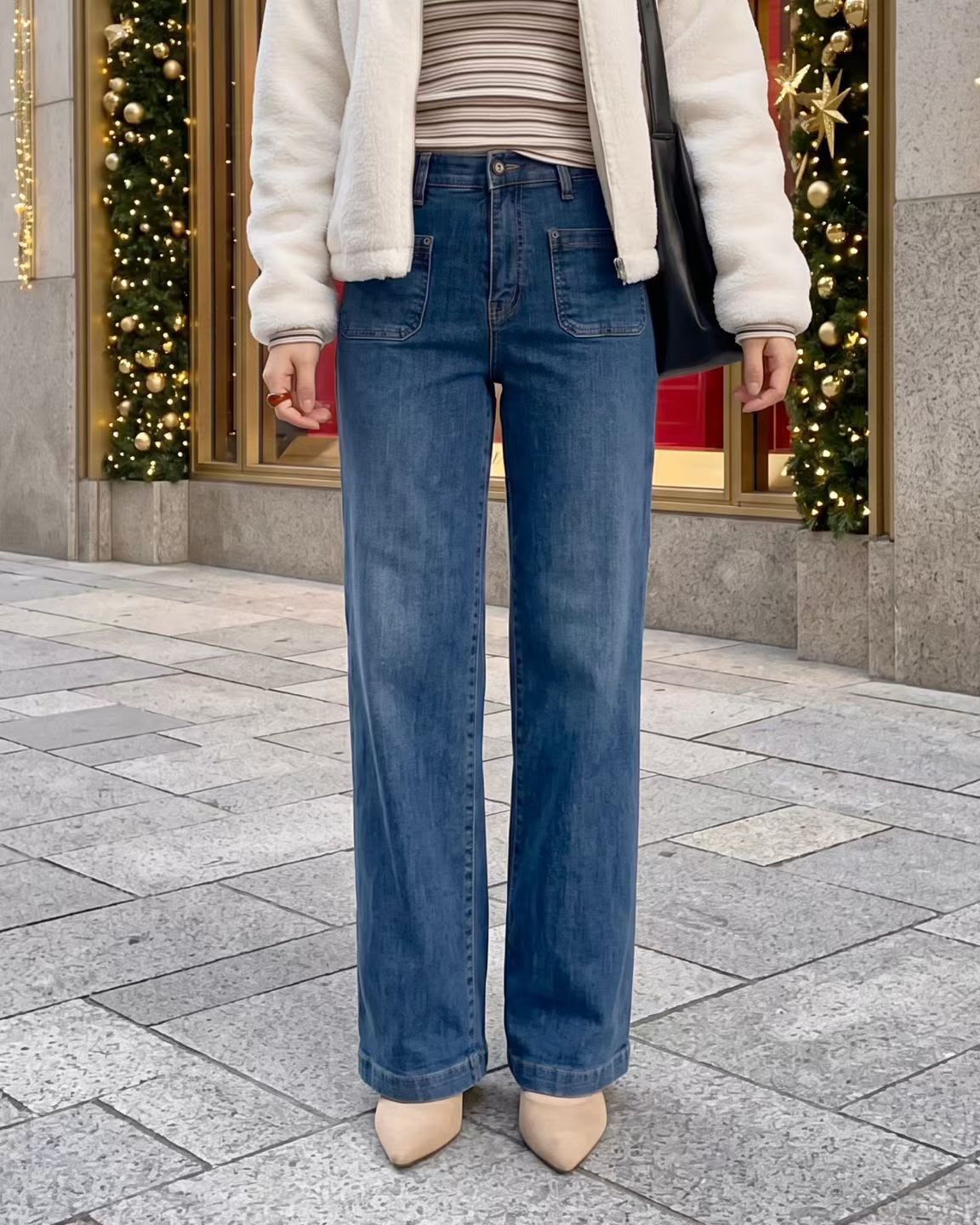 *1027👖👖韓國🇰🇷直送 Howluk☃️ No.3558&nbsp; 冬季加絨直筒褲