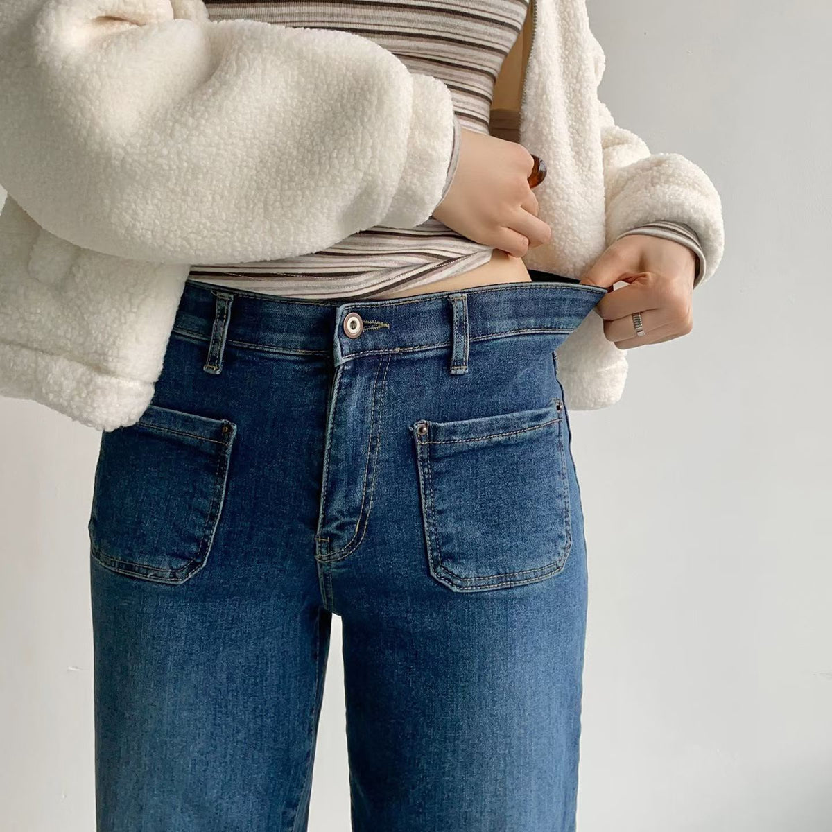 *1027👖👖韓國🇰🇷直送 Howluk☃️ No.3558&nbsp; 冬季加絨直筒褲
