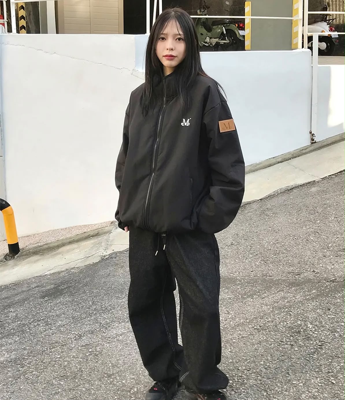 *1101‼️快閃🇰🇷半價‼️ 🇰🇷韓國潮牌Mucent 銷售TOP1️⃣ MIKA WOOL FLEECE JACKET 羊毛襯裡衝鋒衣