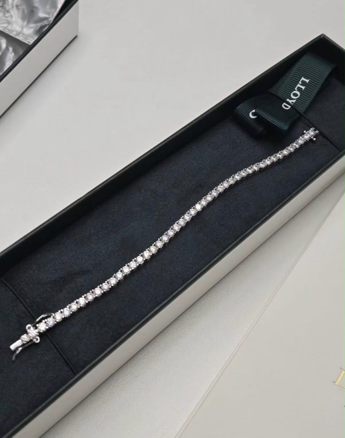 0720✨爆款✨爆款✨ 韓國爆紅品牌🇰🇷LLOYD 經典款 ✨Tennis Bracelet 手鍊 3mm