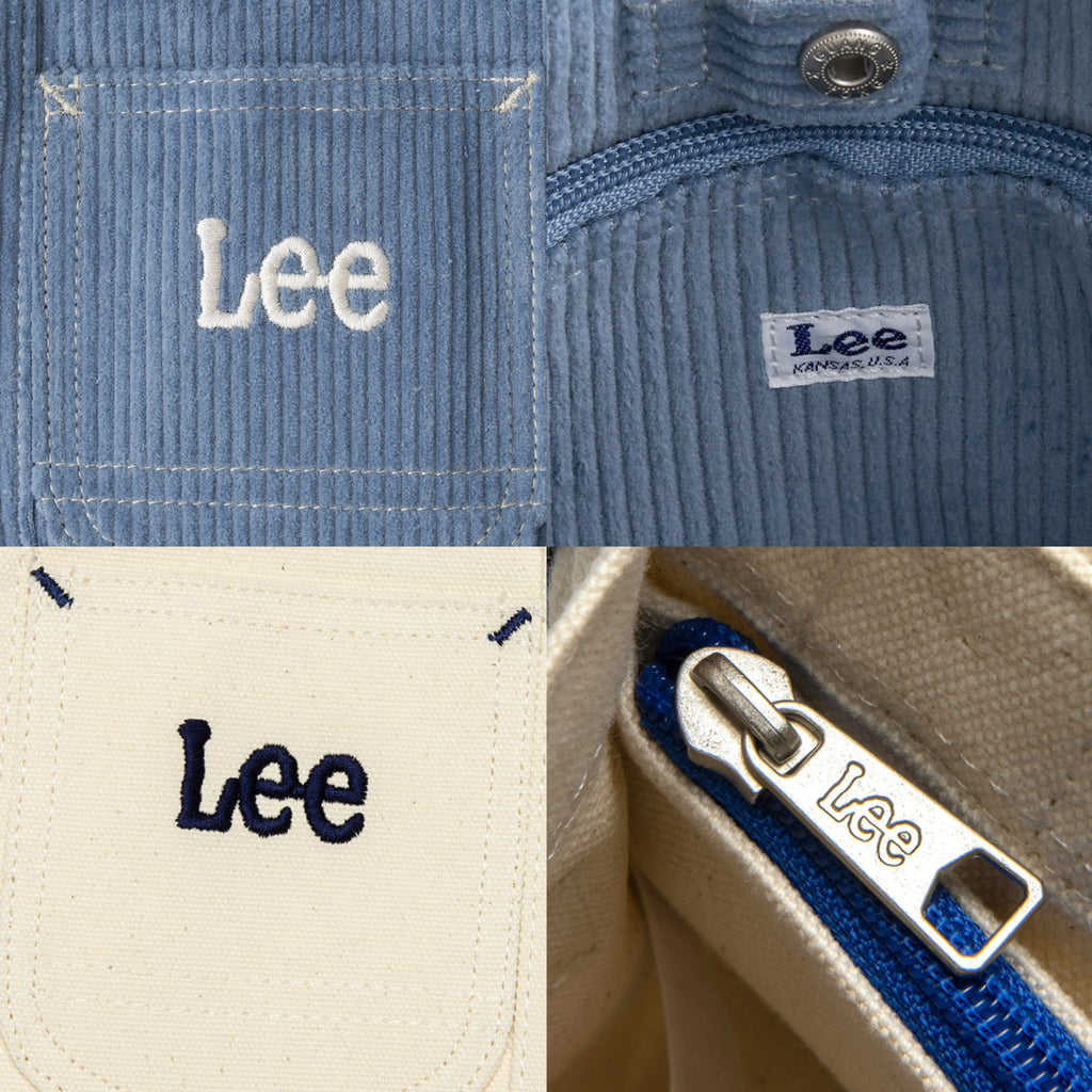 *1020‼️突發半價再折‼️ LEE 韓國專門店  LEE燈芯絨 / 牛仔布方形兩用手提袋