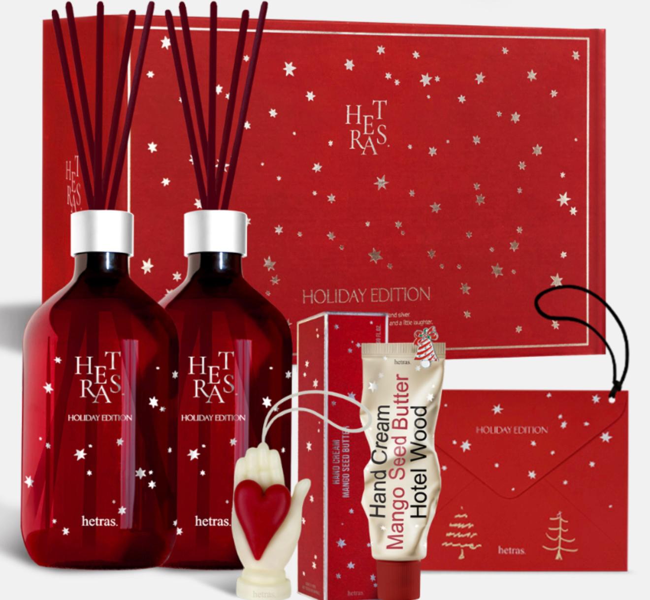 #1210🎁🎁🇰🇷韓國小眾品牌 HETRAS Christmas Gift Edition Hotel Wood 限量版