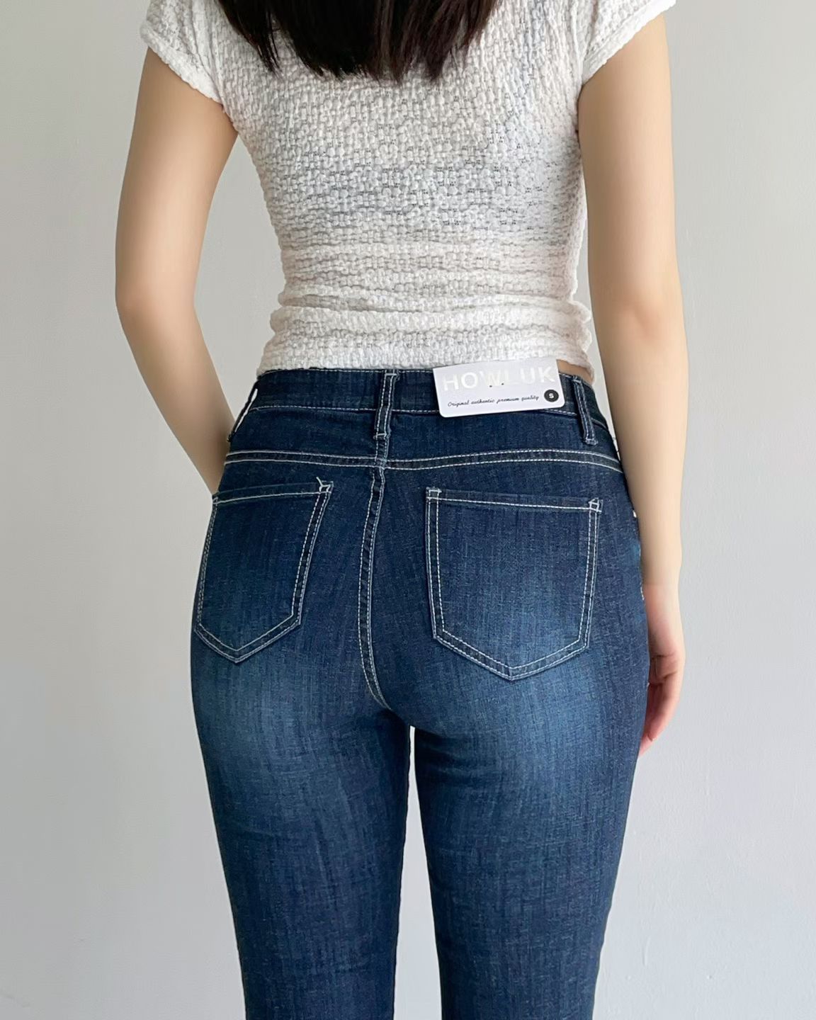 *0502👖👖韓國直送 🇰🇷 Howluk🌻 No.3094 - 夏季藍色小腳褲