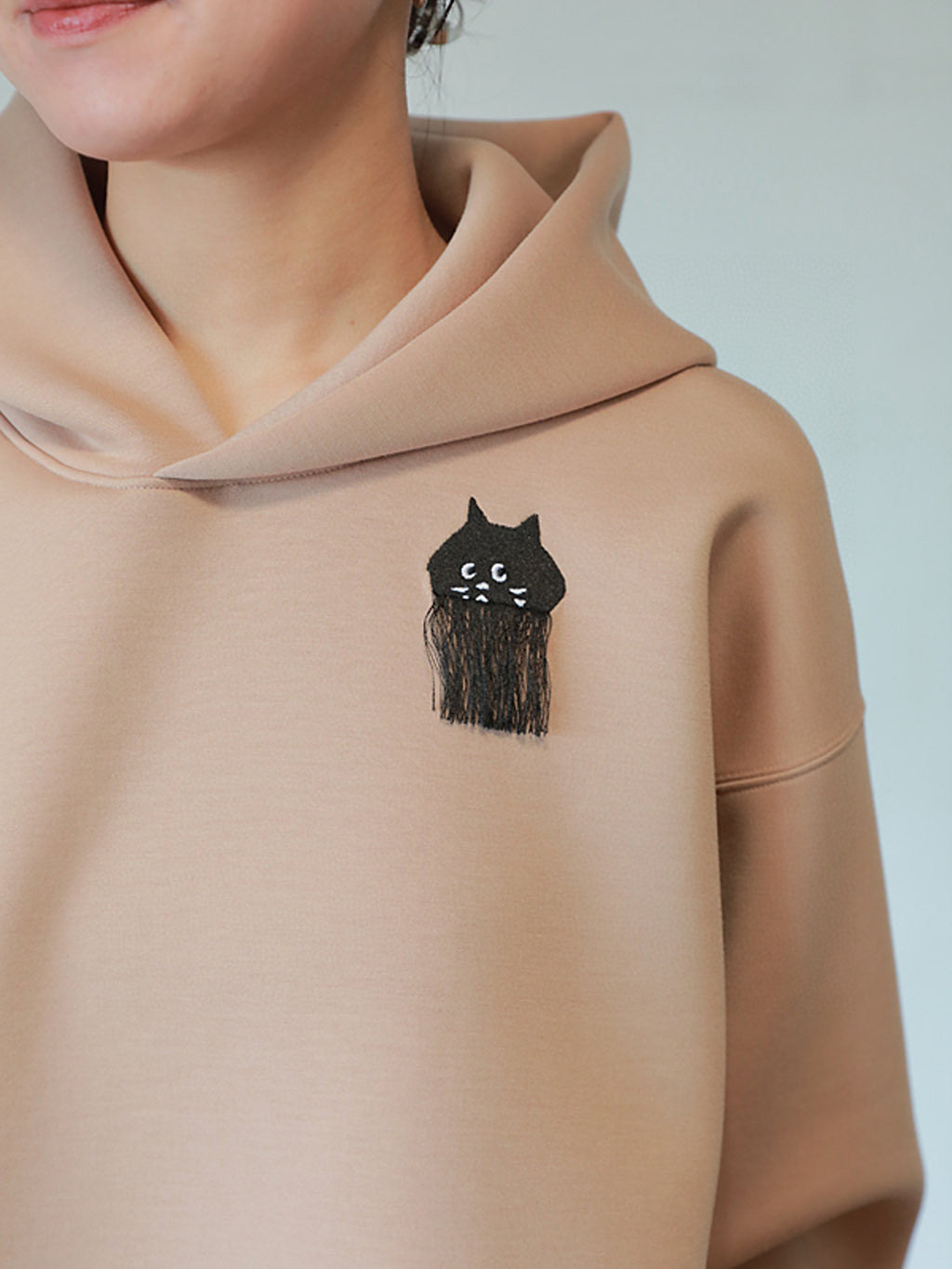 #1206✨✨NYA 刺繡貓 🐱連帽女裝衛衣