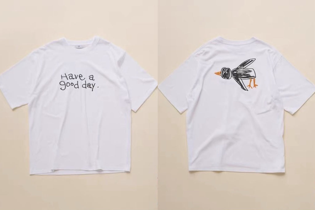 0813👕👕夏季新品✨ agnes b 印花短袖恤