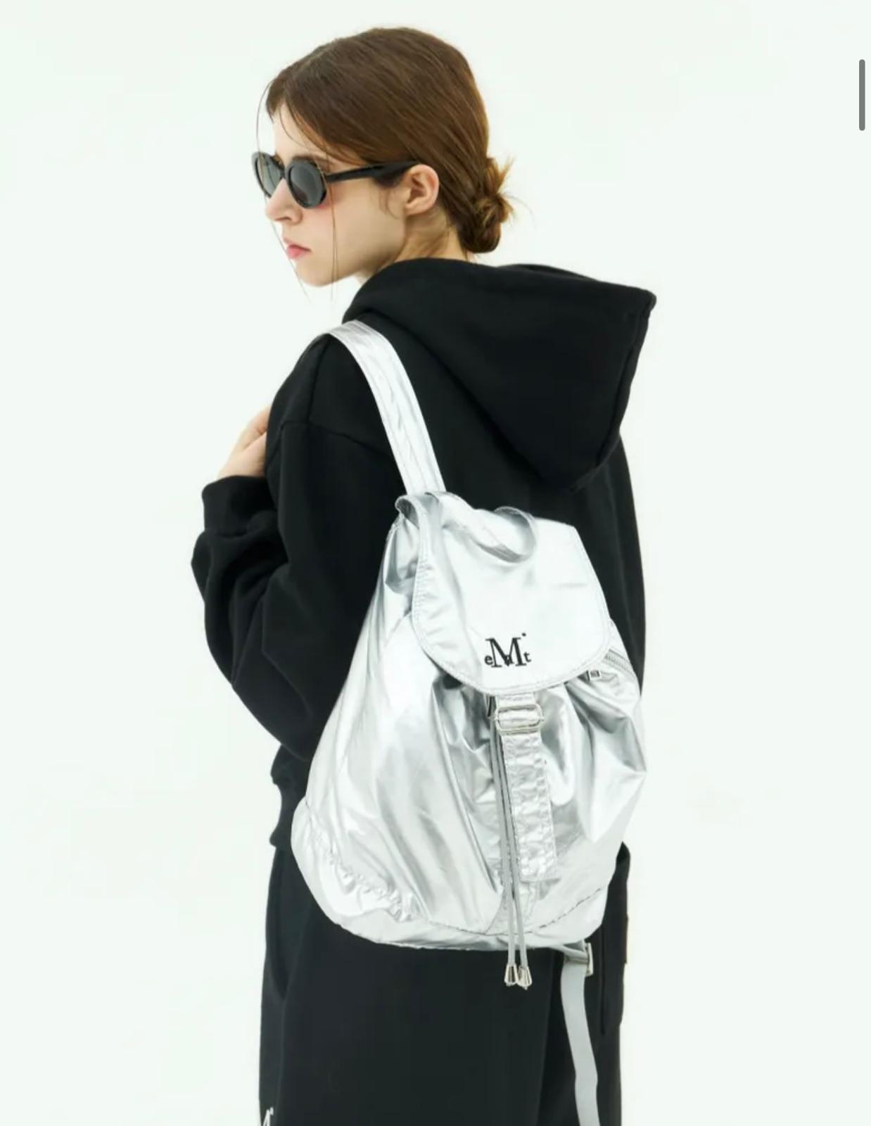 ***1125🎒🎒韓國🇰🇷代購 🈹Big Big Sale 熱爆品牌MUCENT GLOSSY MINI BACKPACK