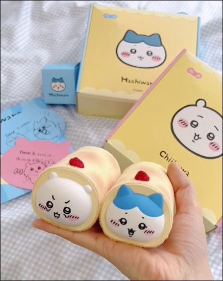 ***1125✨✨MarTUBE x Chiikawa 蛋糕卷造型暖手寶