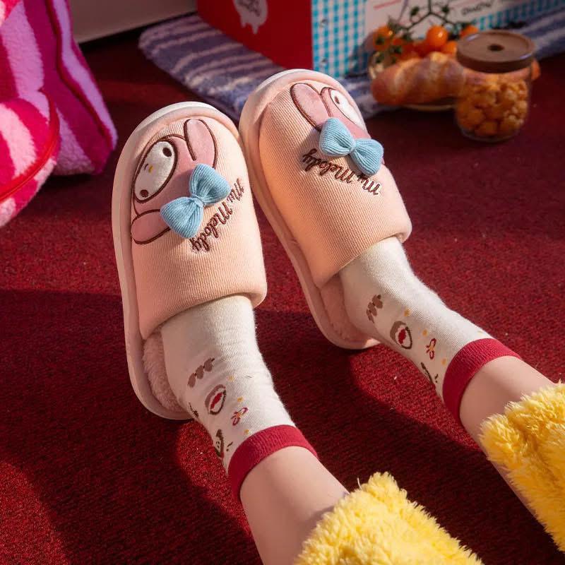 ***1128✨✨Sanrio 秋冬毛毛拖鞋
