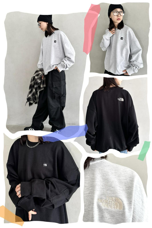 **0820👕👕The North Face 刺繡圓領衛衣