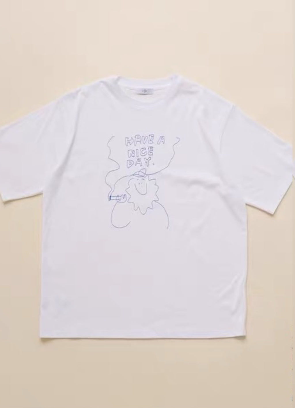 0813👕👕夏季新品✨ agnes b 印花短袖恤