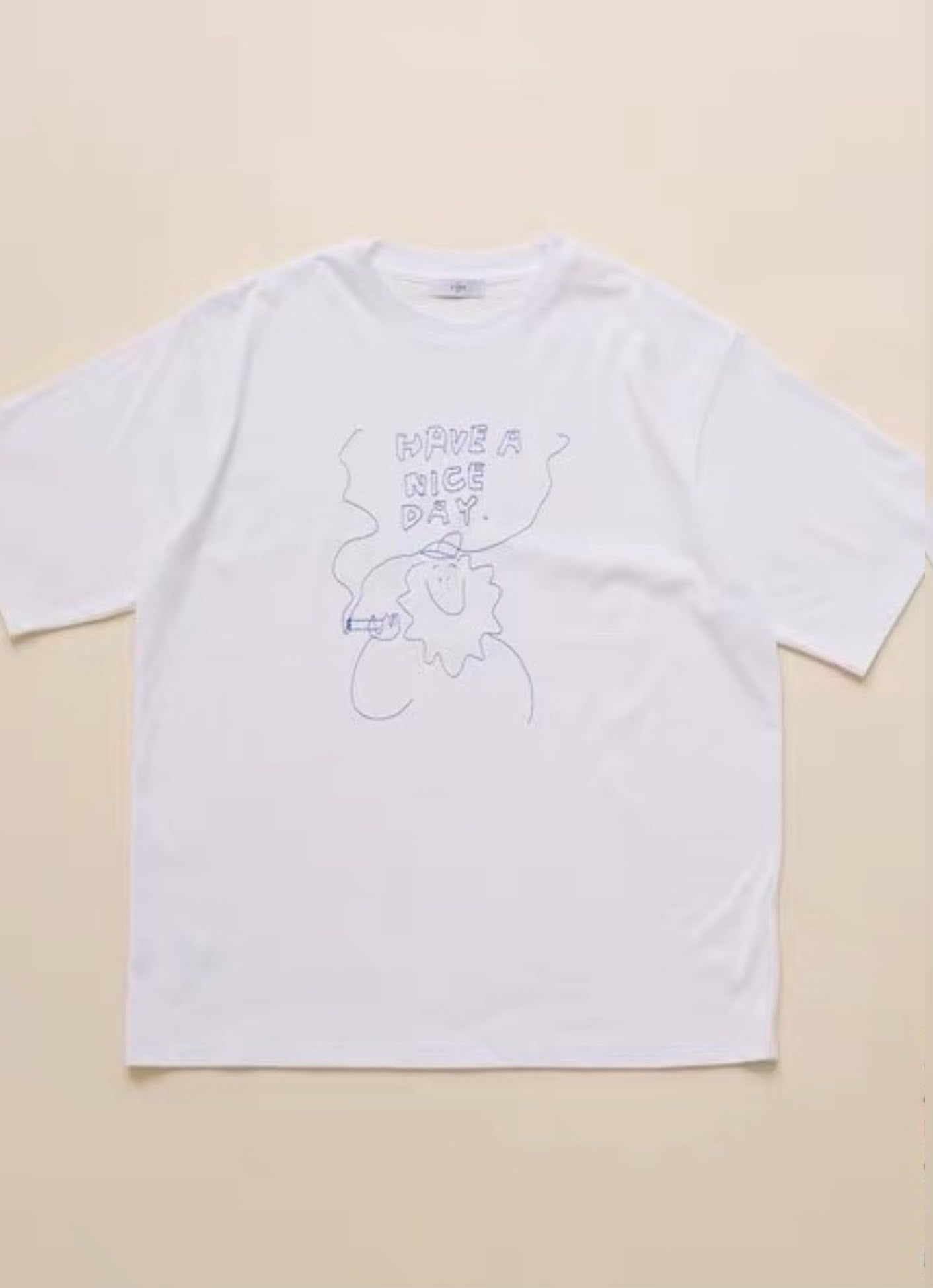 0813👕👕夏季新品✨ agnes b 印花短袖恤