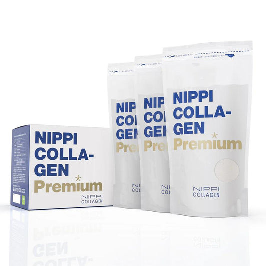 ***1006😍😍Nippi collegen 健康系列 Premium膠原蛋白 1盒3包 (每盒含3包x100克, 共300克)