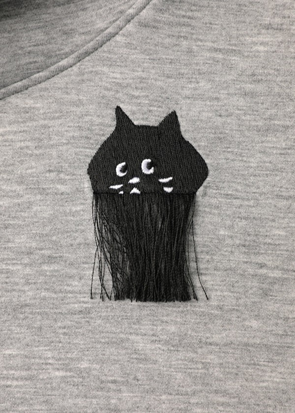 #1206✨✨NYA 刺繡貓 🐱連帽女裝衛衣