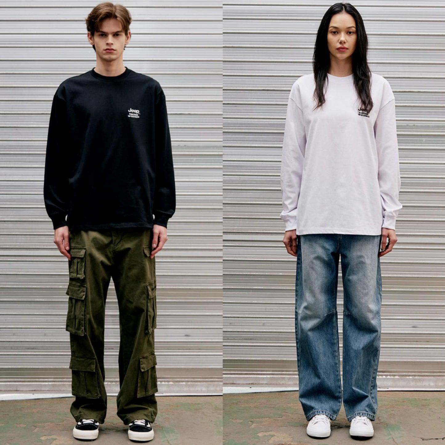 ***1000👕👕‼️售完即止‼️

超輕身 210g Jeep 長袖[2PACK] 2件套 韓國專門店