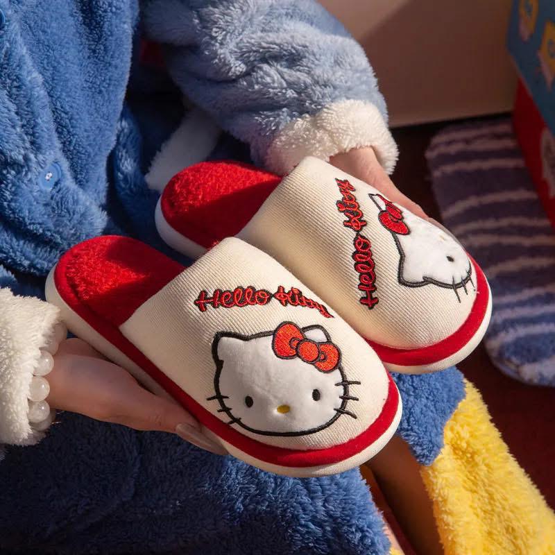 ***1128✨✨Sanrio 秋冬毛毛拖鞋